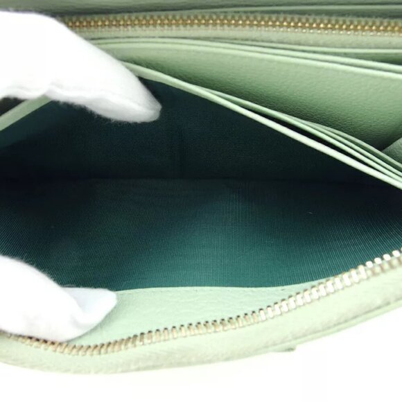 miu miu long wallet ribbon leather Authentic USED - Picture 10 of 10